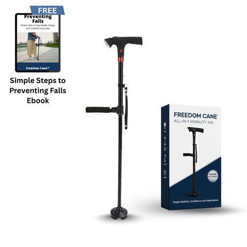 Freedom Cane™ – All-in-1 Mobility Aid