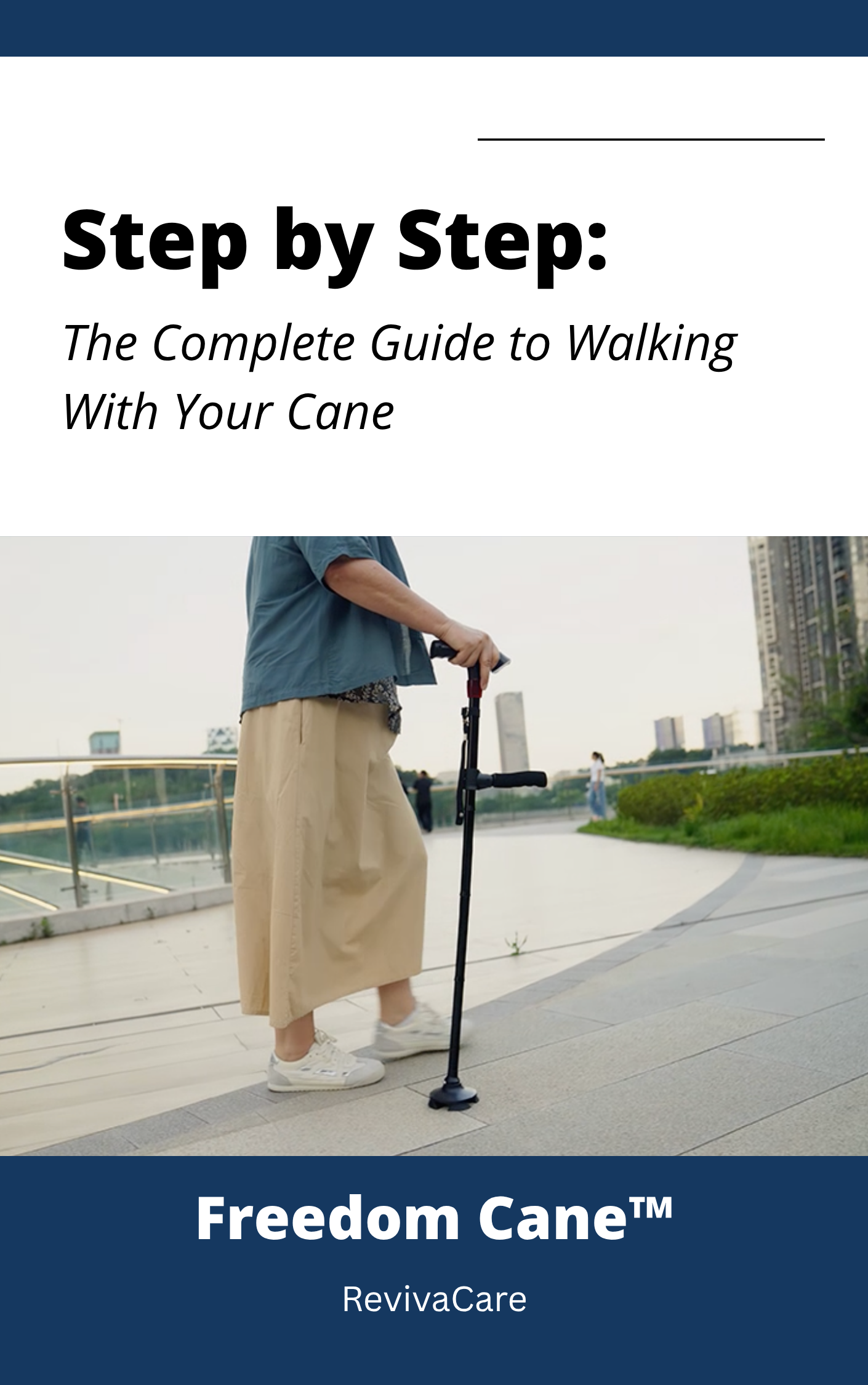 Step By Step: The Complete Guide To Walking With Your Cane eBook